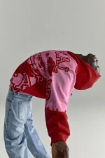 Sp5der Nocturnal Zip Red Hoodie 2