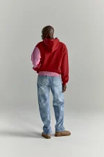 Sp5der Nocturnal Zip Red Hoodie 6