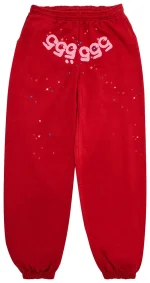 Sp5der Number 555 Red Sweatpant