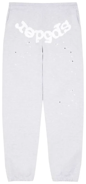 Sp5der Og Web Heather Grey Sweatpant