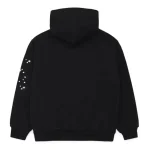 sp5der og web hoodie black backside