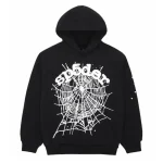 sp5der og web hoodie black