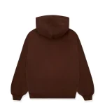 sp5der og web hoodie brown back