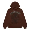 sp5der og web hoodie brown