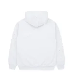 sp5der og web hoodie heather grey back