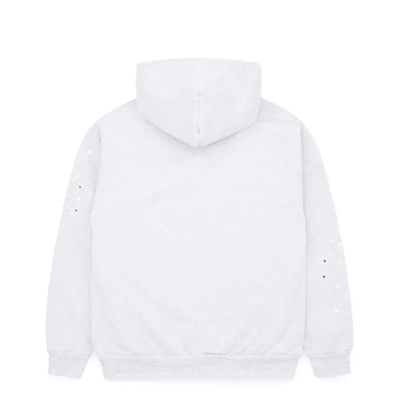 sp5der og web hoodie heather grey back