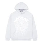 sp5der og web hoodie heather grey