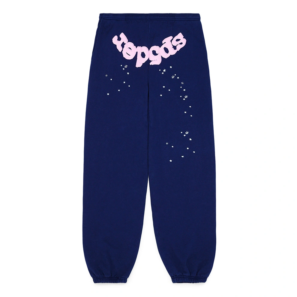 Sp5der Og Web Navy Pink Sweatpant