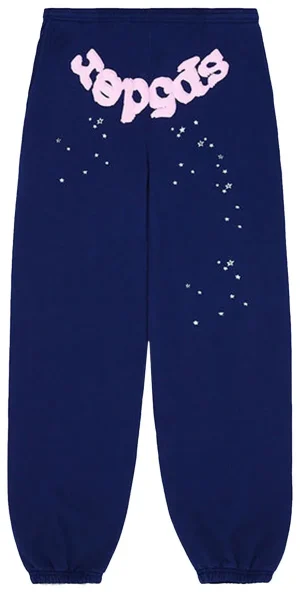Sp5der Og Web Navy Sweatpants