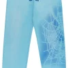 Sp5der Og Web V2 Spray Light Blue Sweatpant