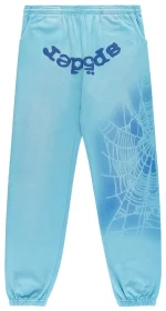 Sp5der Og Web V2 Spray Light Blue Sweatpant