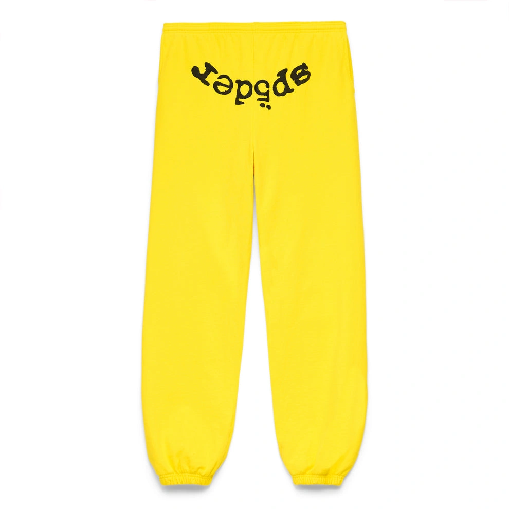 Sp5der Og Web V2 Yellow Sweatpant