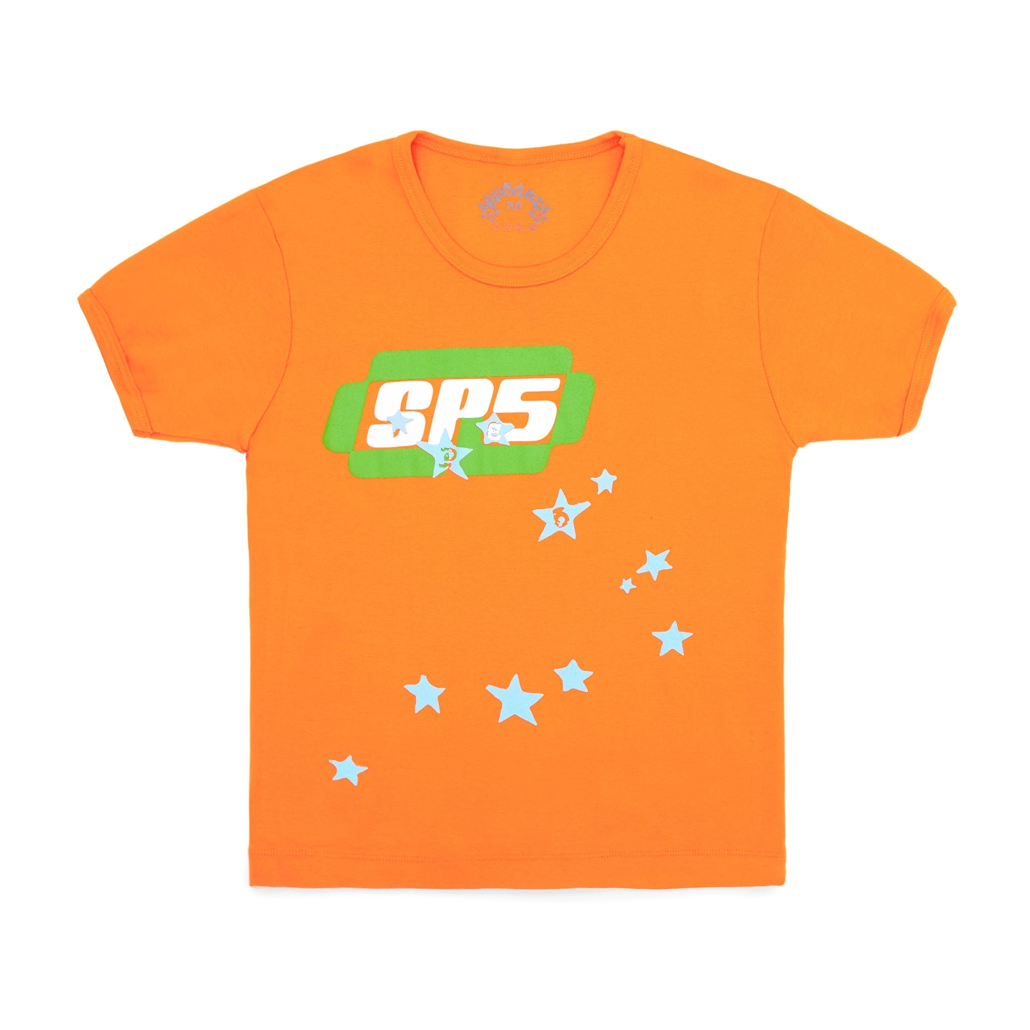 Sp5der Orange Baby Tee 5