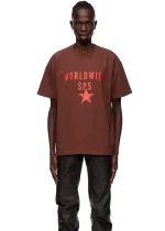 Sp5der Oversized Worldwide Sp5 T Shirt 1