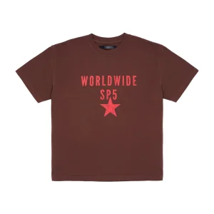 Sp5der Oversized Worldwide Sp5 T Shirt