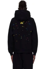 Sp5der P nk V2 Black Hoodie 3