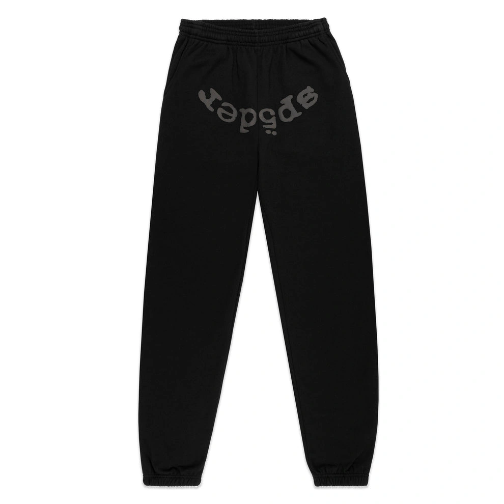 Sp5der Phantom Web Black Sweatpant
