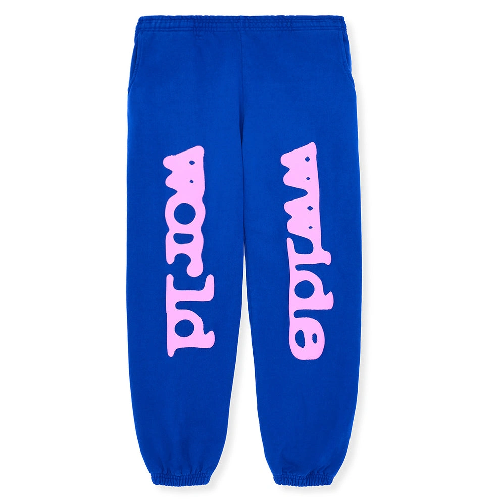 Sp5der Pink Blue Beluga Sweatpant
