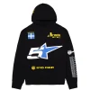 Sp5der Pit Crew Oversized Hoodie
