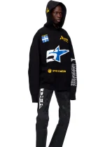 Sp5der Pit Crew Oversized Hoodie 2