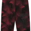 Sp5der Plaid Splatt Black Sweatpant