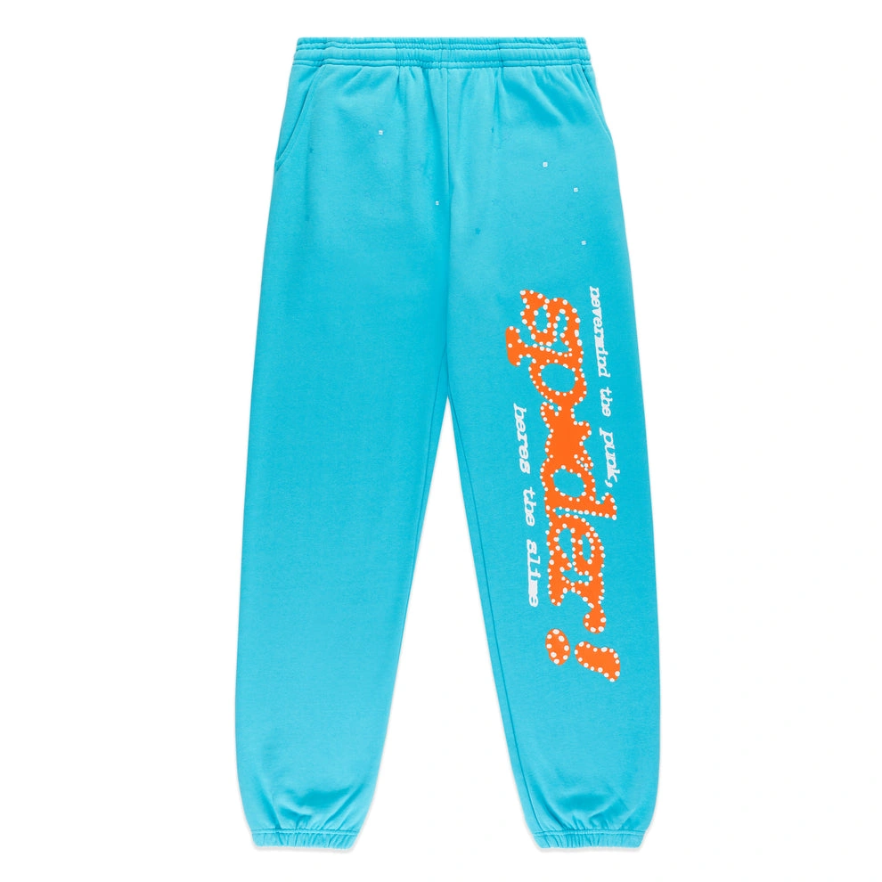 Sp5der Punk V2 Cyan Sweatpant