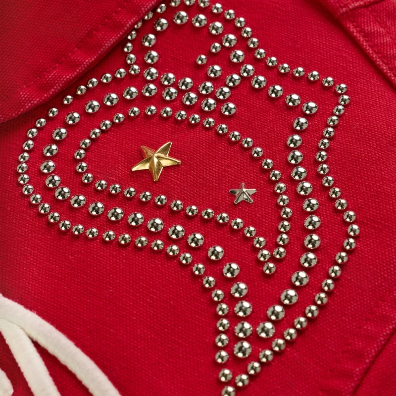 Sp5der R-05 Script Bomber Red Jacket 4