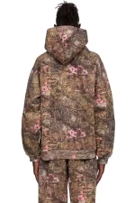 sp5der real tree og web hoodie camo stand back