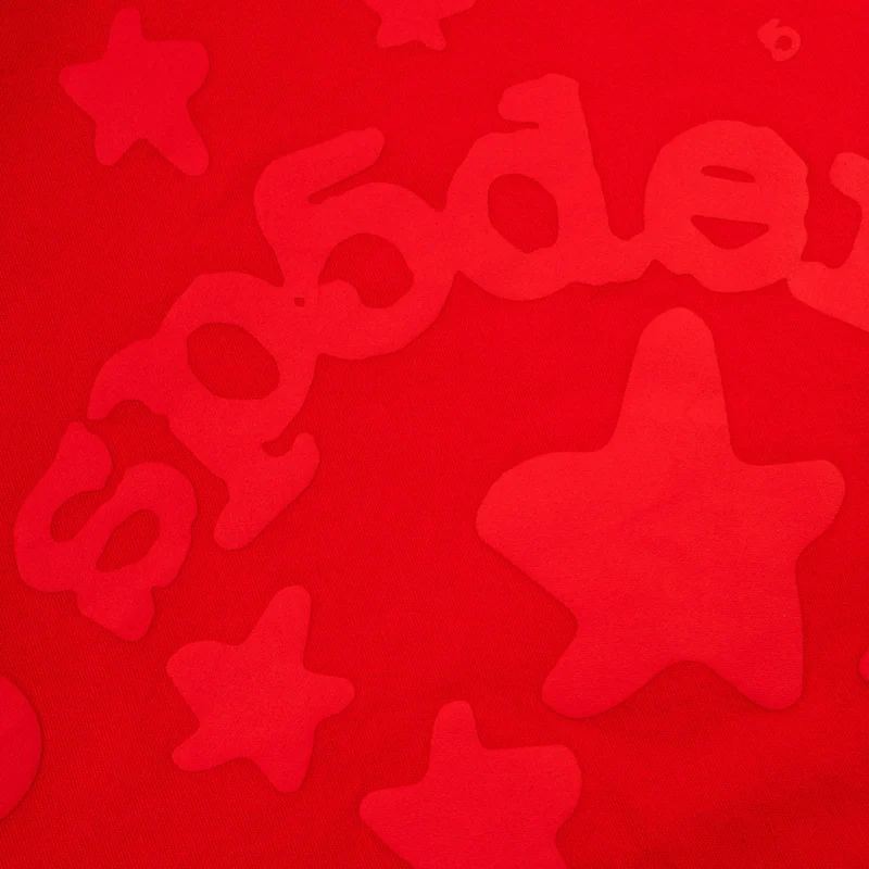 Sp5der Red Beluga Oversized Tote Bag 4