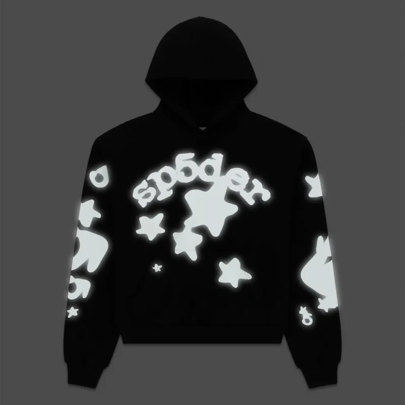 Sp5der Reflective Beluga Hoodie 3