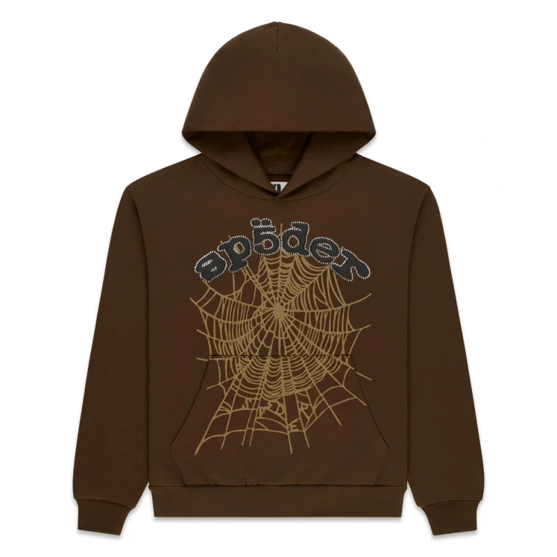 Sp5der Rhinestone Og Web Tracksuit 14