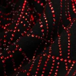 sp5der rhinestone og web v2 hoodie black close