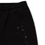 Sp5der Rhinestone Silk Black Sweatpant 9