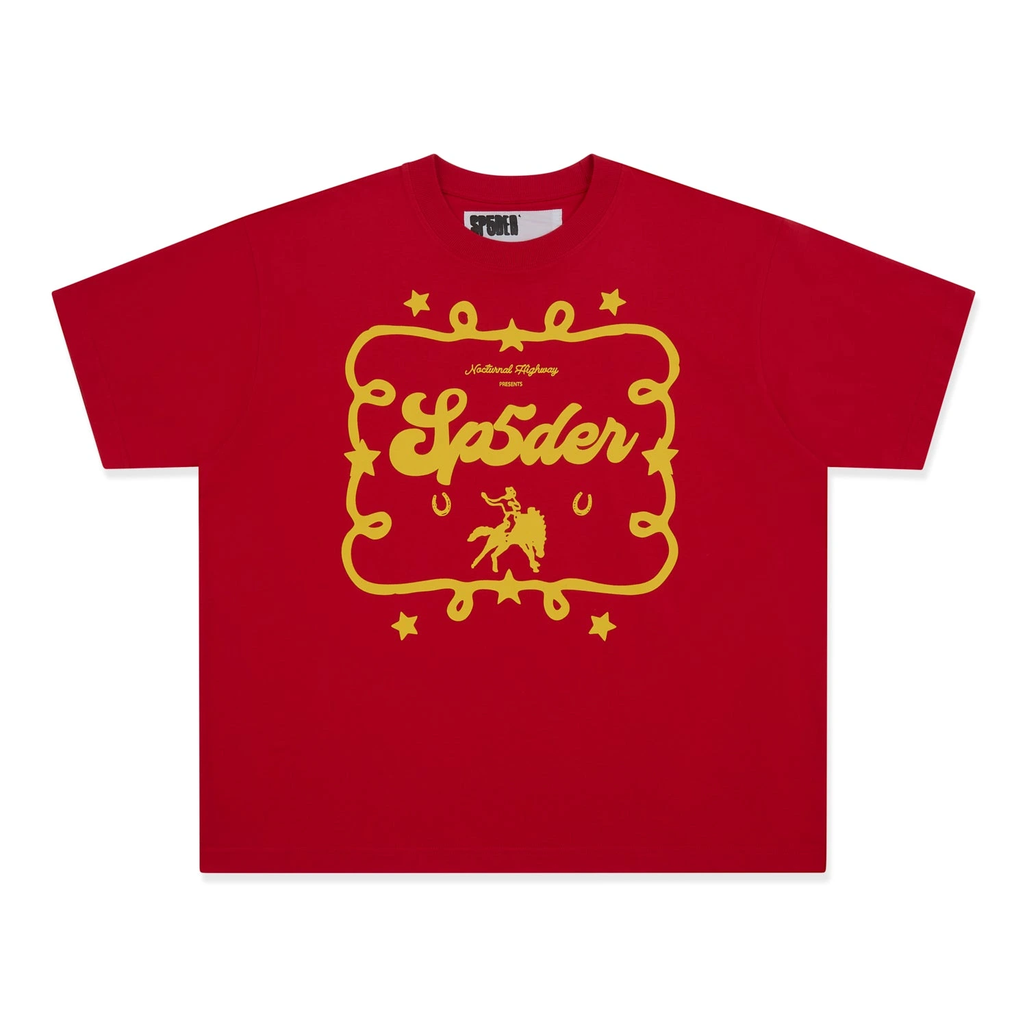 Sp5der Rodeo Poster Tee 7