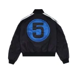 Sp5der Satin Bomber Jacket 4