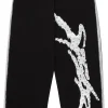 Sp5der Screaming Eagle Black Sweatpant