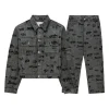 Sp5der Sex Aop Foil Trucker Tracksuit