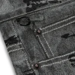 Sp5der Silver Sex Aop Denim Pant 7