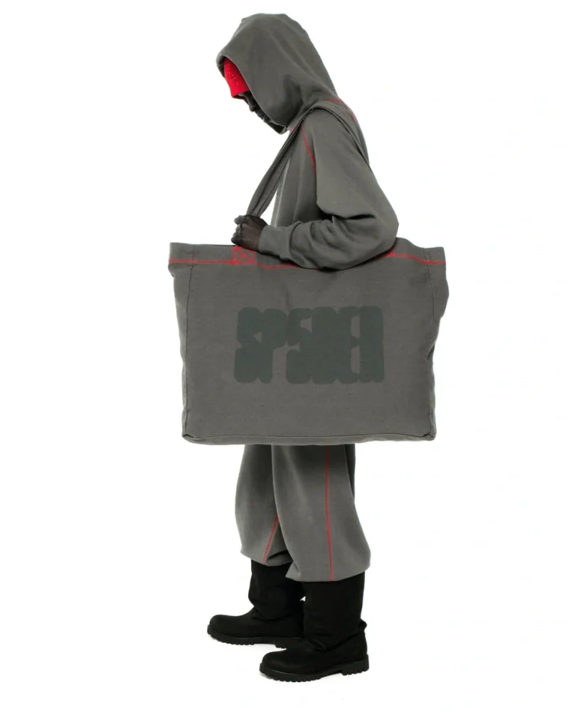 Sp5der Slate Contrast Tote Bag 4