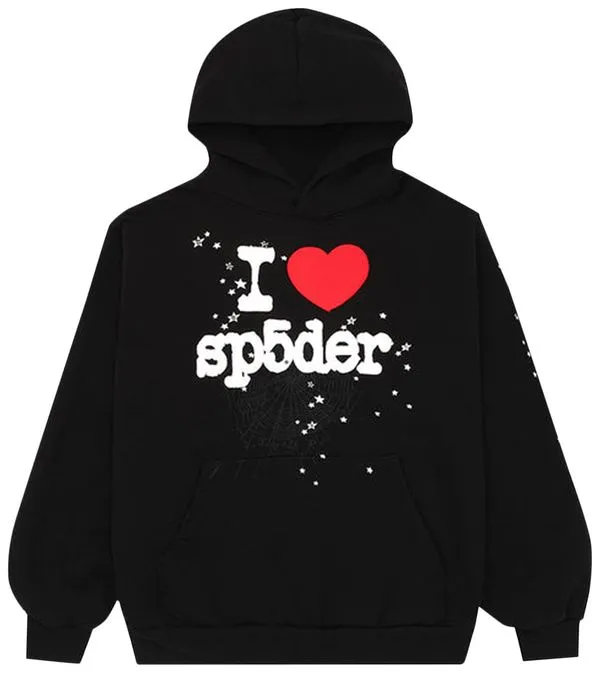 Sp5der Souvenir Black Hoodie