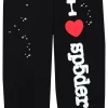 Sp5der Souvenir Black Sweatpant