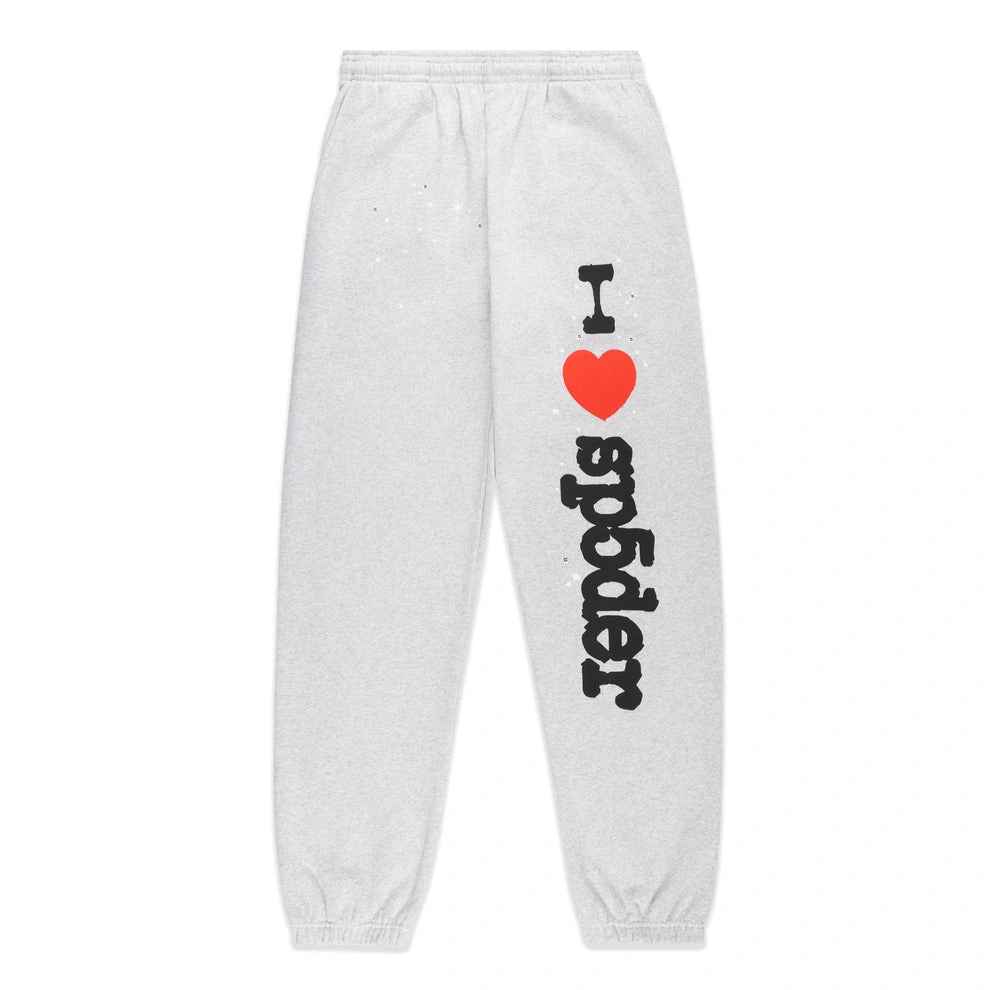 Sp5der Souvenir Heather Grey Sweatpant