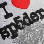 Sp5der Souvenir Hoodie Heather Grey 5