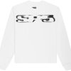 Sp5der Sp5 Blurry L/s Tee White
