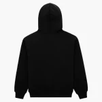 Sp5der Sp555 Zip Black Hoodie 1