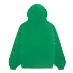 Sp5der Star Og Web V2 Green Hoodie 9