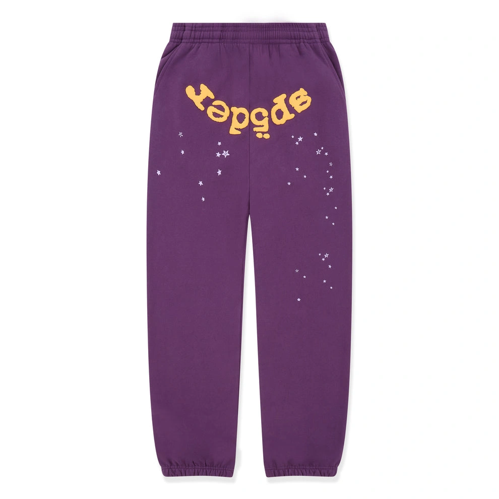 Sp5der Star Og Web V2 Purple Sweatpant