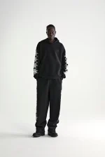 Sp5der Stone Black Hoodie 6