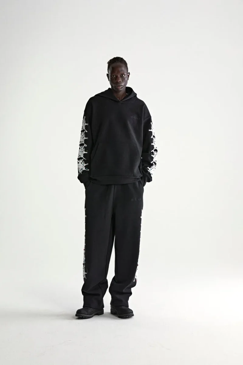 Sp5der Stone Black Hoodie 6