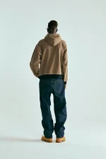 Sp5der T F Zip Brown Hoodie 2